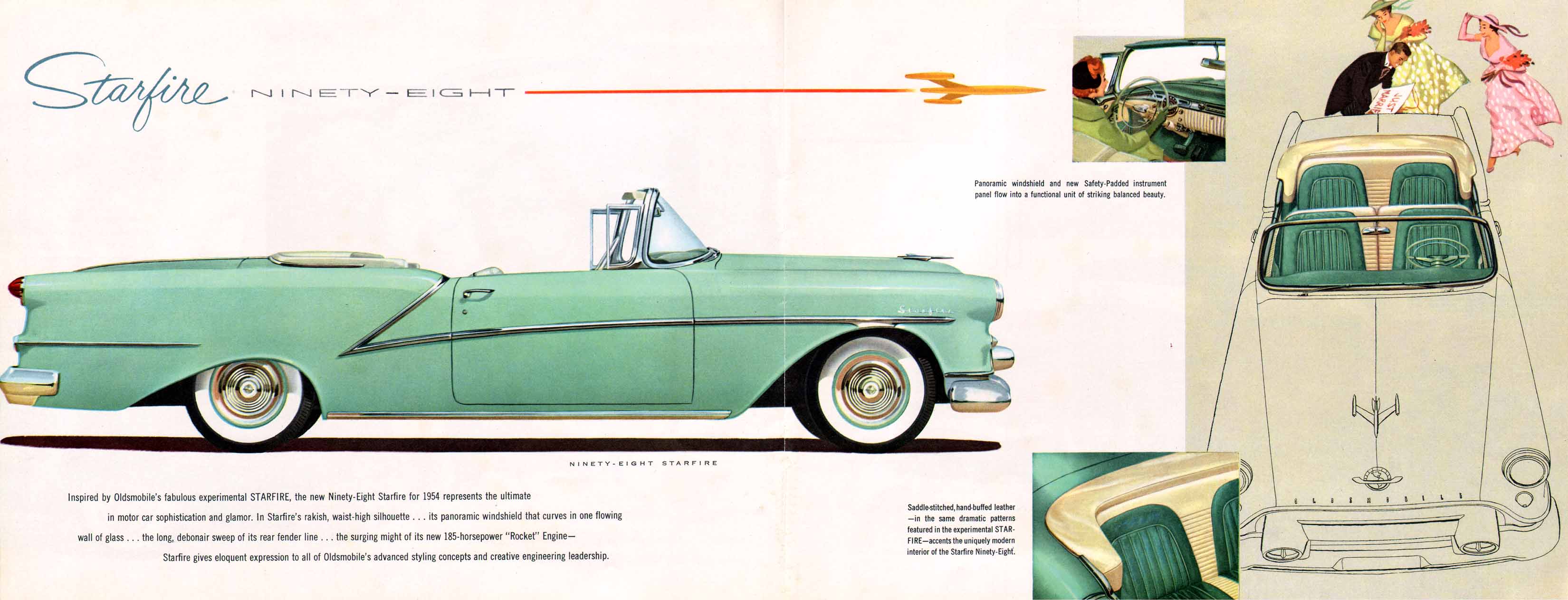 1954 Oldsmobile Motor Cars Brochure Page 5